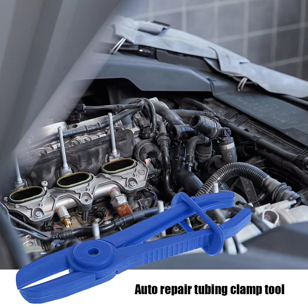 3Pcs Set Hose Tube Clamp Pliers Tool Car Brake Fuel Water Line Clamp Oil Pipe Plier Hose Clamp Removal Tool Automobile Repairing