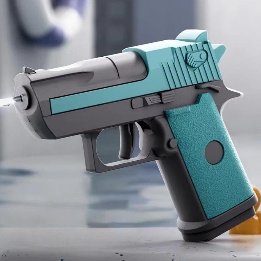 Мини Desert Eagle детский водяной пистолет Автоматическая быстрая перезарядка Водяной пистолет для улицы
