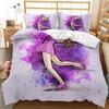 Sports Duvet Cover Set Taekwondo Defense Techniques Sport Practice Bedding Aikido Karate Judo Queen King Polyester Quilt Cover