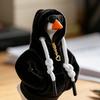 1 Набор Худи Гусь для Стола Уличный Стиль Наряд Гуся Плюшевое Худи с Солнцезащитными Очками и Ожерельем для 7-дюймовой Статуэтки Гуся Настольный Декор