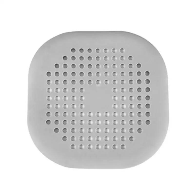 Anti Clogging Silicone Floor Drain Sink Strainer Drain Cover Shower Hair Catcher Filter Kitchen Bathroom Home Accessories