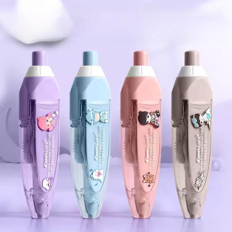 Тип пресса Kawaii Корректирующая лента Сменные сменные стержни Белый корректор Группа Студенческие японские канцелярские принадлежности Школьные принадлежности