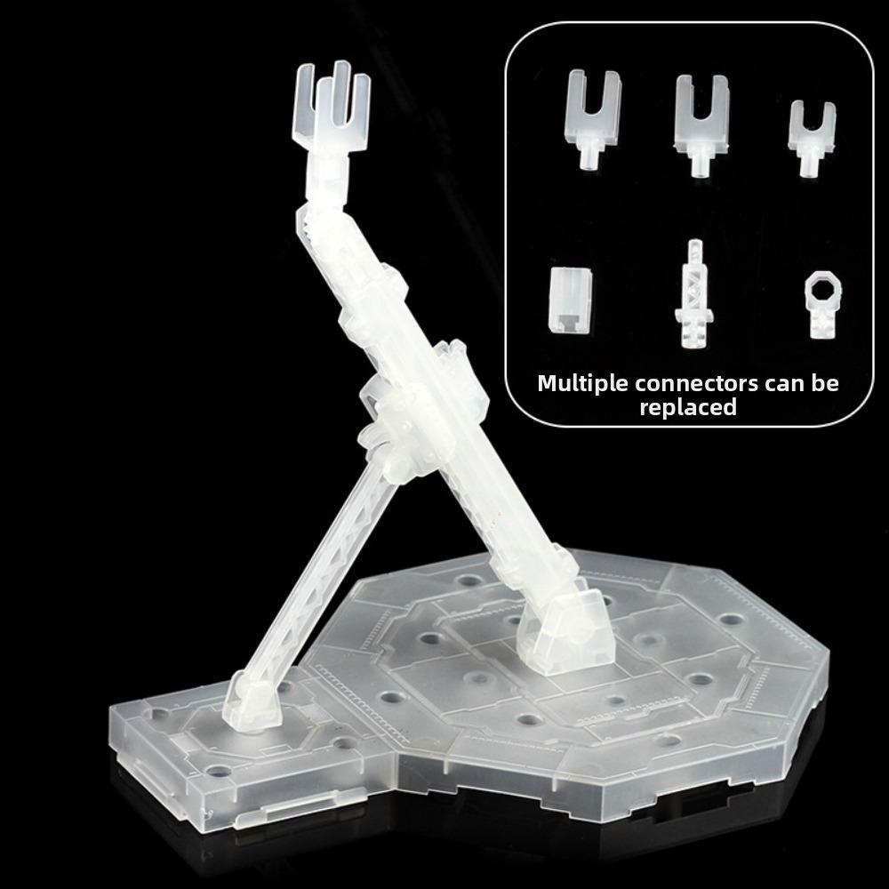 Replaceable Connectors Action Figure Stand Adjustable Arm Model Support Stand Model Display