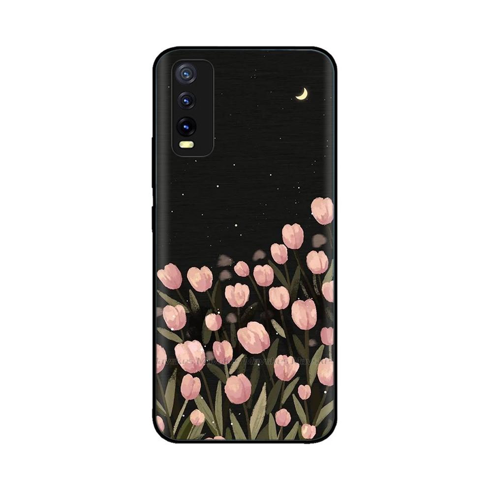 Для Vivo Y20 Y20i Y20a Y20s Vivo Y11s Y12s Чехол для телефона Милый Защита камеры Задняя крышка Для Vivo Y20 2021 V2027 Силиконовые Fundas