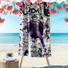 1pc JOKER Beach Towel Ideal Birthday Gift For Family, A Vibrant Beach Towel Suitable for Outdoor Activities
