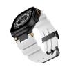 Резиновый ремешок для Apple Watch Series 11 10 46 мм Ultra 3 2 49 мм 44 мм 45 мм роскошный мужской спортивный ремешок-браслет для iWatch 9 8 7 6 5 se3