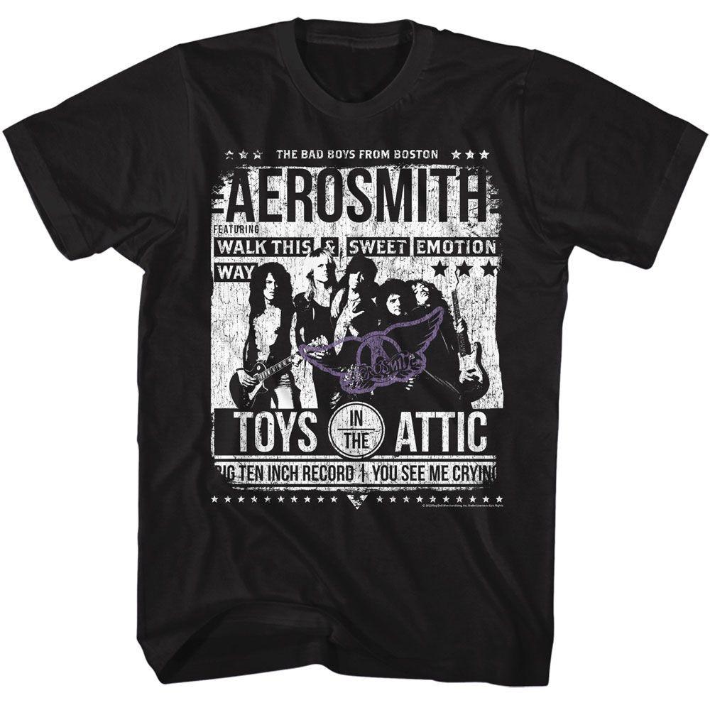 Футболка с плакатом Aerosmith Aero