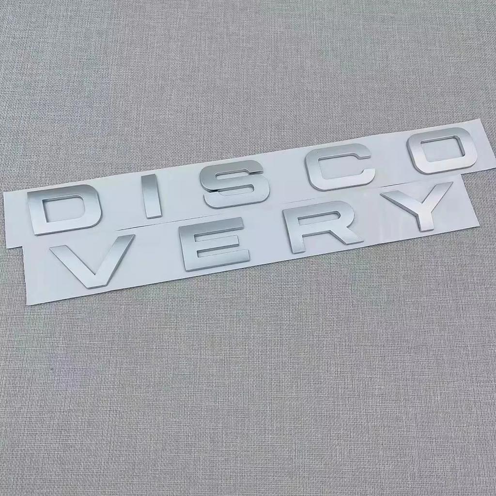 NEW Range Rover Emblem Letters Car Hood Badge Bonnet Sticker For Land Rover Discovery 2 3 4 Range Rover Freelander SVR YJ1