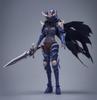 Border Model Hell Knight SYL Plastic Model BA002 1/12 Color-Coded (Human)