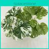 Realistic Monstera Leaf Party Decor Greenery For Home Table Wedding Gift