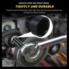 10Pcs 1/2 Inch Drive Deep Impact Socket Set Metric 8-24mm Deep Socket Set  For Electric Wrench