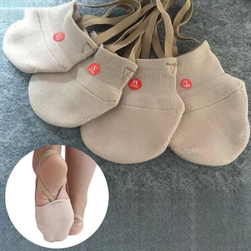 Half Sole Gymnastics Half Socks Elastic Gym Dance Socks Rhythmic Gymnastics Socks Competition Use