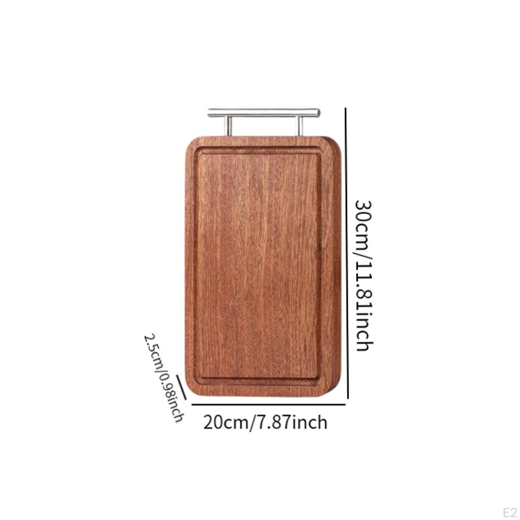 Разделочная доска легкая деревянная разделочная для овощей хлеба фруктов S