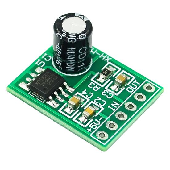 XH-M125 Excellent Anti-interference Lightweight Mono Amplifier Board 6W Audio Placa Amplificador for TV Set