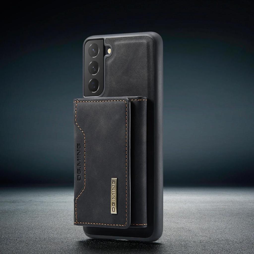 Магнитный съемный кожаный кошелек-чехол для Samsung Galaxy S25 Ultra S24 FE S23 Plus S22 A16 A36 A35 A55 A15 Держатель для карт Обложка