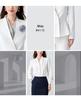 2025 Women's White Suit Set: Spring/Autumn Salon Reception Workwear Blazer