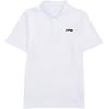 Casual Breathable Comfortable Sports Polo Shirt Men Tops Standard-White APLU803-1
