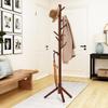 Coat Rack, Freestanding Coat Rack with 8 Hooks and 3 Adjustable Size Tree Coat Racks for Bedroom, Hallway Entrance Office, Hats Coats Scarves Handbags