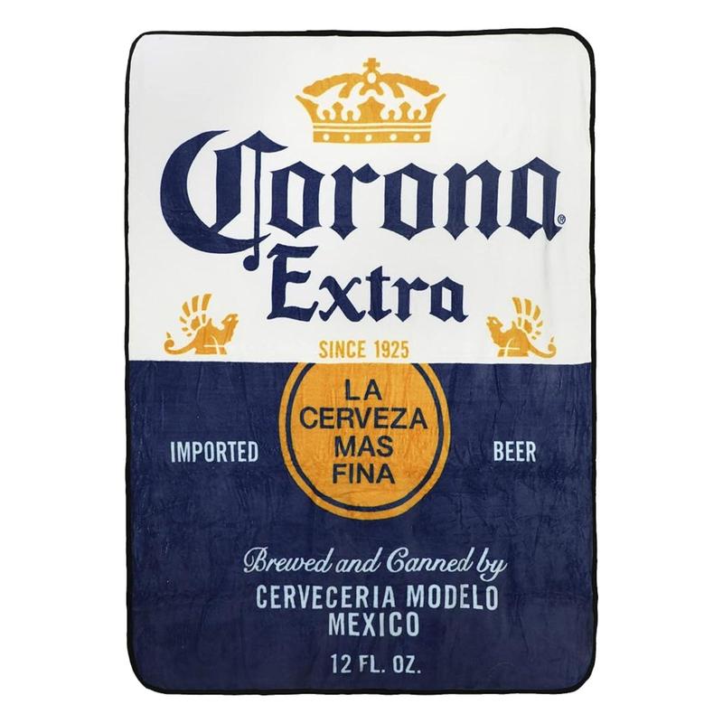 Плед Флисовый Corona Extra Vintage Плед-покрывало Corona Extra Пиво С 1925 года Подарок Для Фаната Атрибутика Corona Extra Теплый Зимн