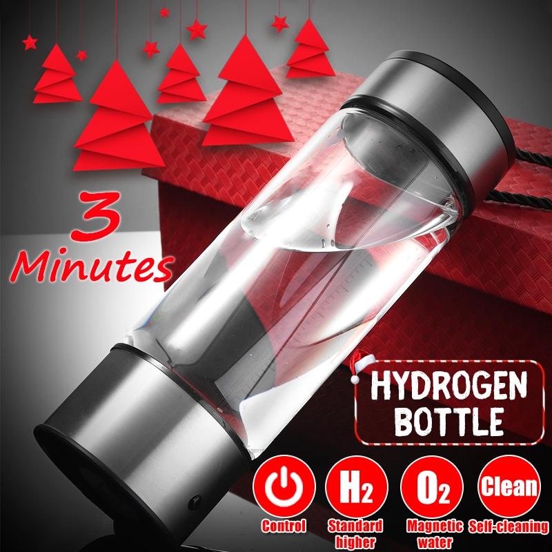 USB Портативный Ионизатор Богатой Воды Генератор Очиститель Прозрачный Антиоксидант Энергетический Стакан Ионизатор Воды Генератор 450 мл Новый