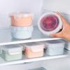 Food Fruit Storage Box Portable Compartment Refrigerator Freezer Organizers Sub-Packed Meat Onion Ginger Clear Crisper