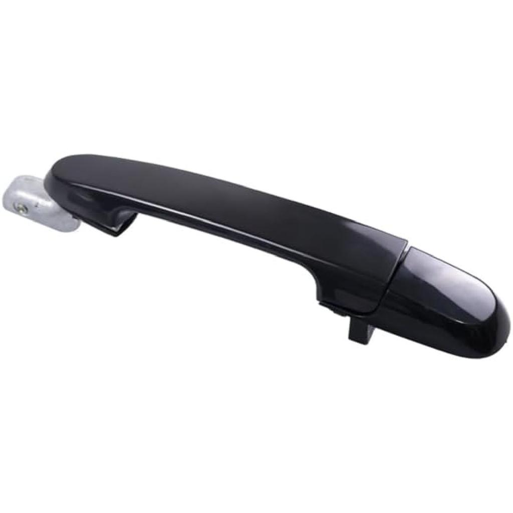 Black Exterior Door Handle Outer Handle Compatible with Hyundai Accent 2006 2007 2008 2009 2010 2011 (Rear Left)