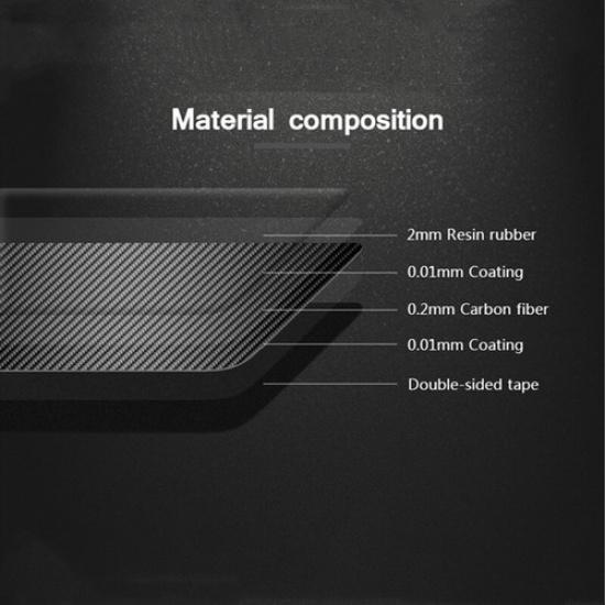 2pcs Carbon Fiber Interior Door Air Vent Frame Trim Cover For Ford Mustang 15-21