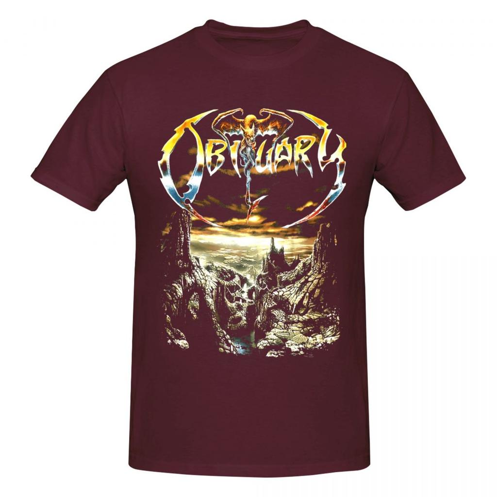 Obituary The End Complete Death Metal Band Gifts T Shirts Graphic Y2k Gifts Oneck Unisexs Wounisex T Shirt Clothes