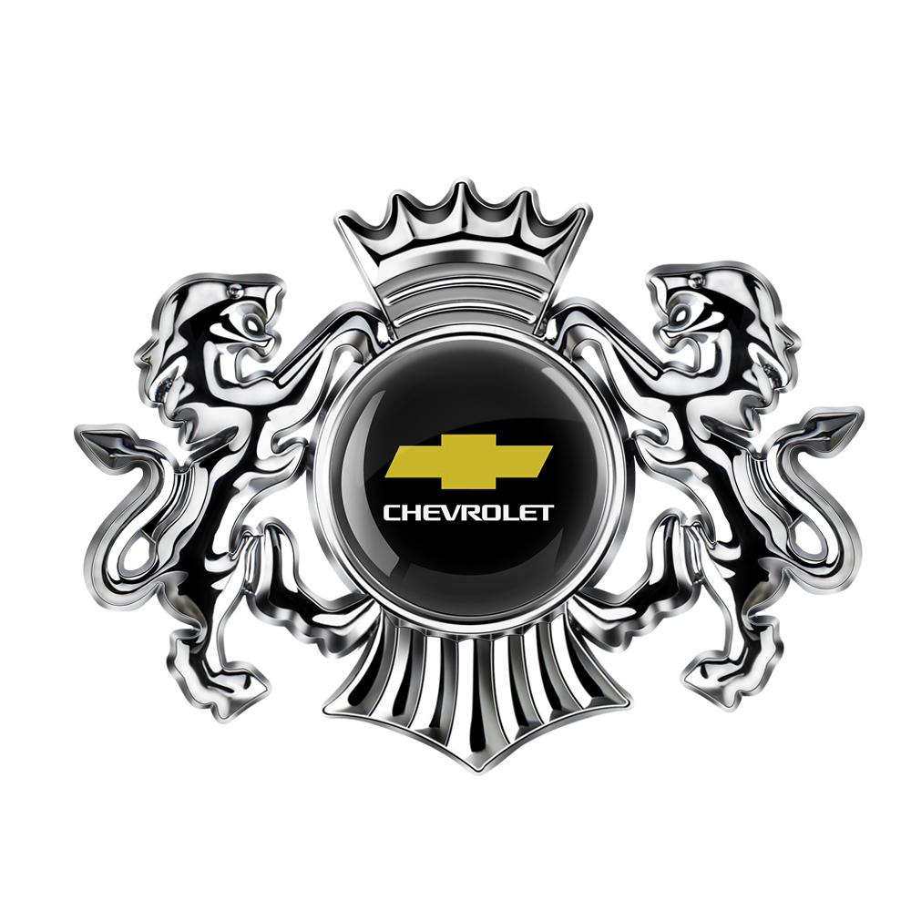 AABHF1 1Pcs Metal Car Emblem Body Trunk Decoration Sticker For Chevrolet Cruze Captiva Lacetti Epica Silverado Trailblazer Colorado