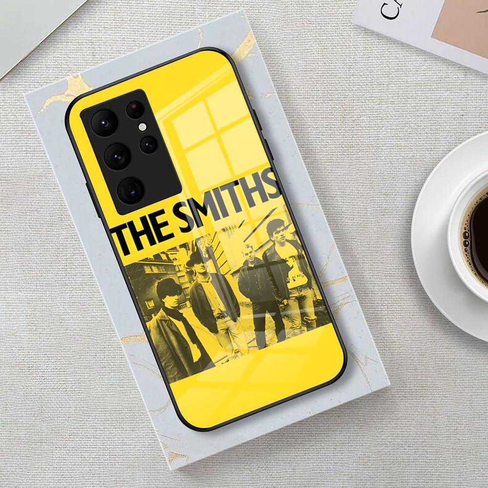 Band The Smith Phone Case For Samsung S26 S25 Edge Ultra 23 22 21 20 Ultra Plus S24 Fe Glass Cover