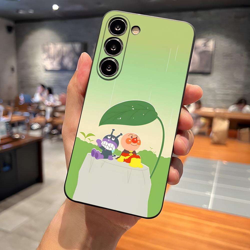 Чехол для телефона Samsung S26 S24 Ultra S25 S23 Fe S22 S20 S21 Plus A16 A54 A34 A53 Задняя крышка Мультяшный Милый Анпанман