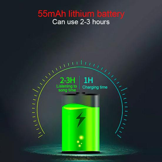 Спортивные Bluetooth-совместимые стереозвуковые микрофоны-вкладыши для ношения на шее беспроводные наушники