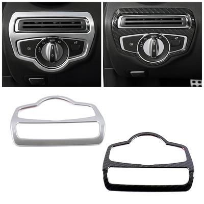 Для Mercedes Benz C GLC Class W205 S205 C205 A205 X253 C253 приборная панель автомобиля фара переключатель кнопка крышка отделка наклейка