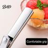 Ice Cream Scooper Fruit Scoop, Stainless Steel with Trigger Non-Slip Handle, Rebound Scoop Heavy Duty Metal for Balls Baller