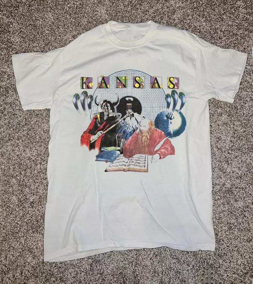 New Kansas Rock Band Tee Music T Shirt Tee S5XL Unisex T-Shirt