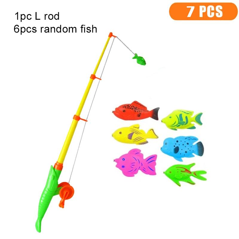 Магнитный набор для рыбалки Аксессуары для бассейна Милый мультяшный Вечеринка Сбор отдыха и развлечений Реквизит Летний уличный спорт TMZ