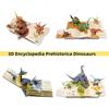 3D Энциклопедия доисторических времен Динозавры Детский интерес Книги про динозавров Книжка с картинками 3D Энциклопедия динозавров Детские подарки