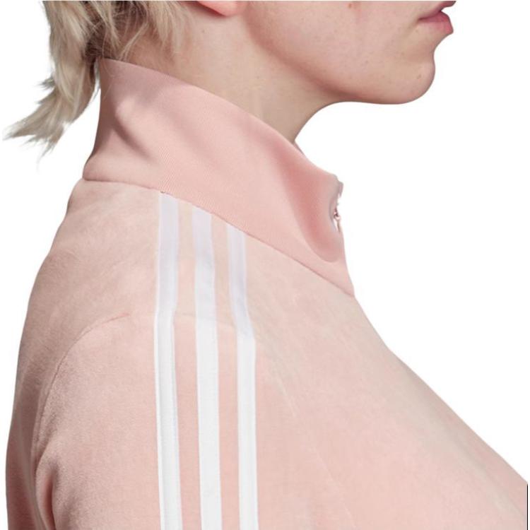 adidas Женские вельветовые куртки Цвет лотоса Стойка умеренная FT9882