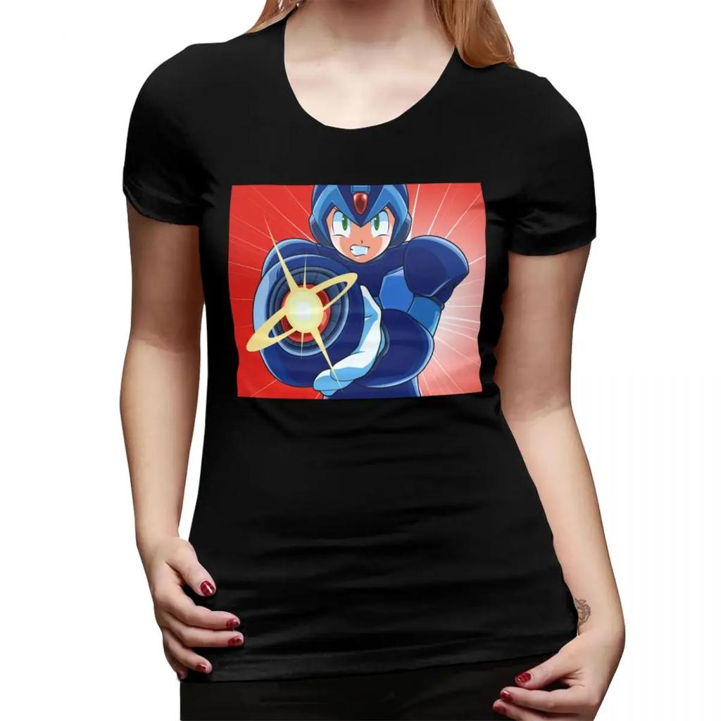 MegaUnisex Видеоигра Mega Unisex Футболка для женщин С круглым вырезом Уличная одежда Футболки Женские футболки Короткая летняя одежда Топы