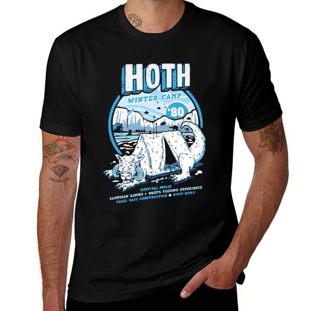 Hoth Winter Camp Tshirt Plus Size Loose Fit Tshirt