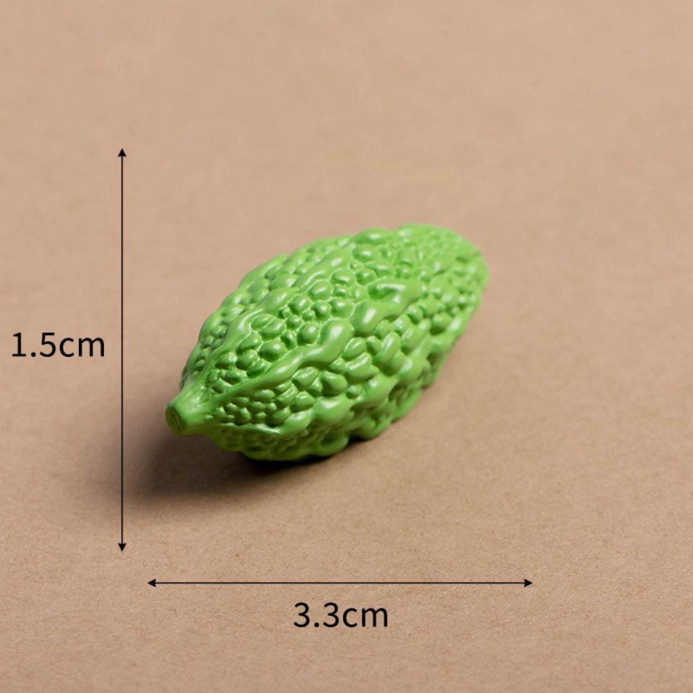 Милые Имитационные Овощи Мини Искусственные Овощи Поддельные Овощи Украшения для Микро-Пейзажа