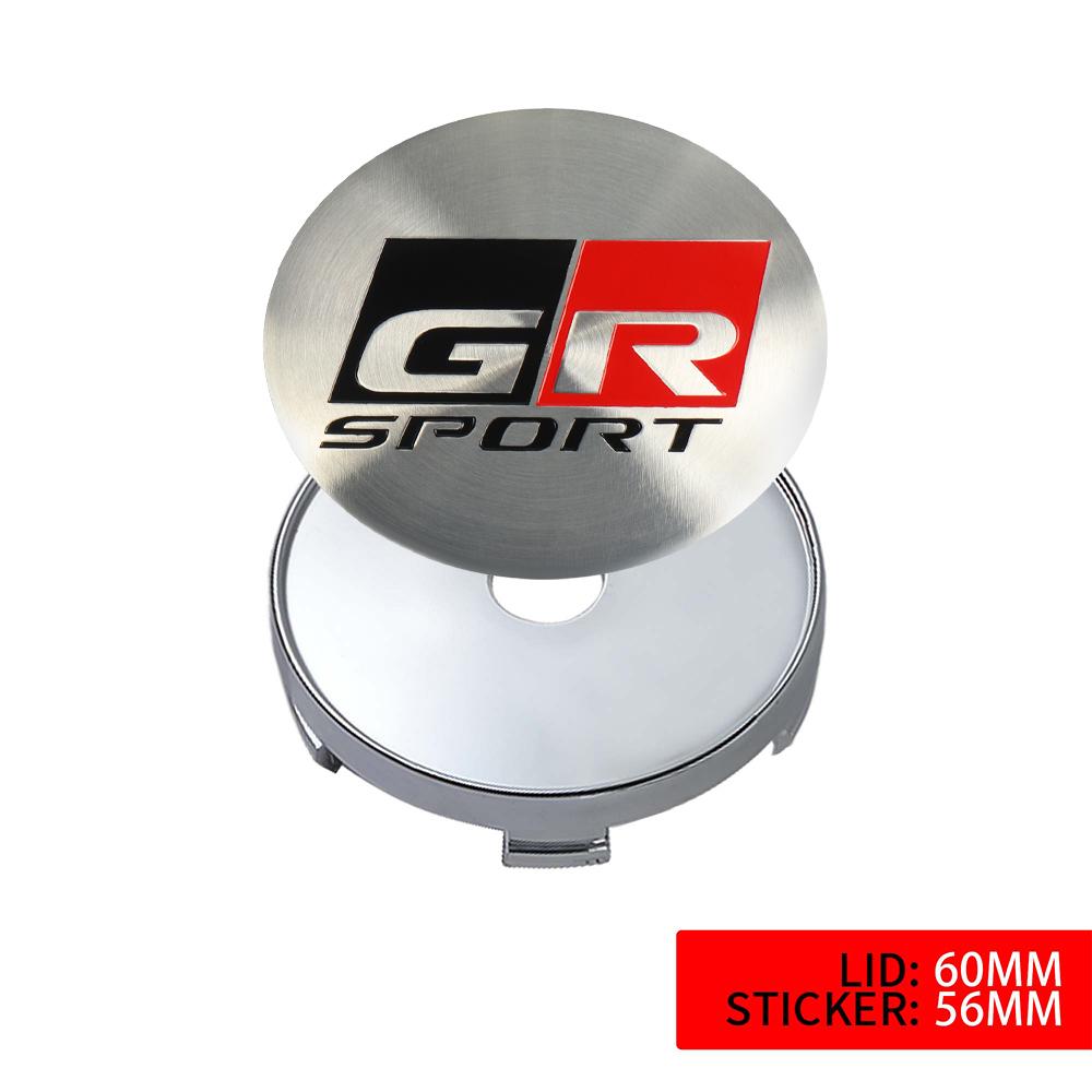 2026 Новые Для Toyota 4 шт. 56/60 мм Центральные колпачки ступицы колеса автомобиля Наклейки на крышку диска Для Toyota Avalon Mirai Avensis Prado Hilux VVT-I 4W