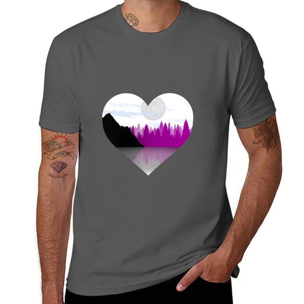 Demisexual Riverscape Tshirt Summer Holiday Tshirt