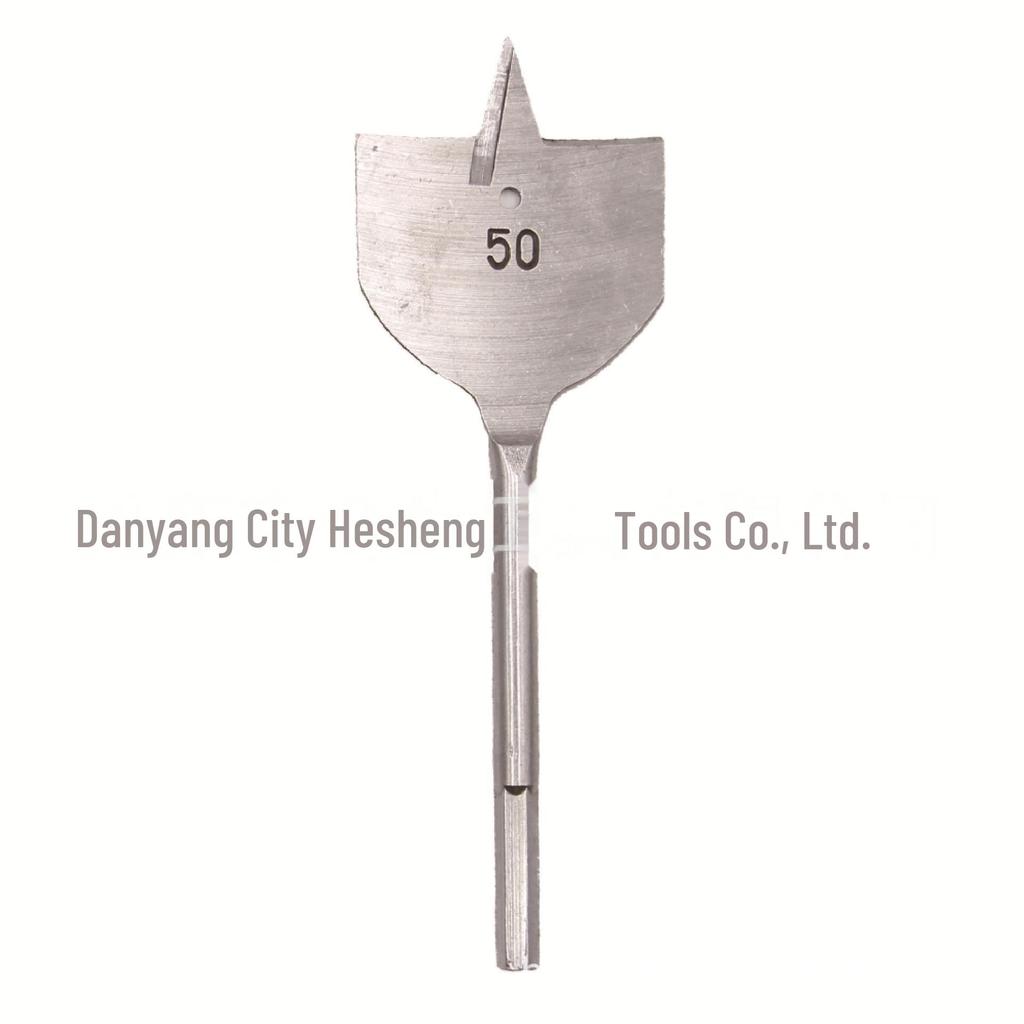 Набор из 6 шт. плоского сверла натурального цвета с шестигранной ручкой для деревообработки