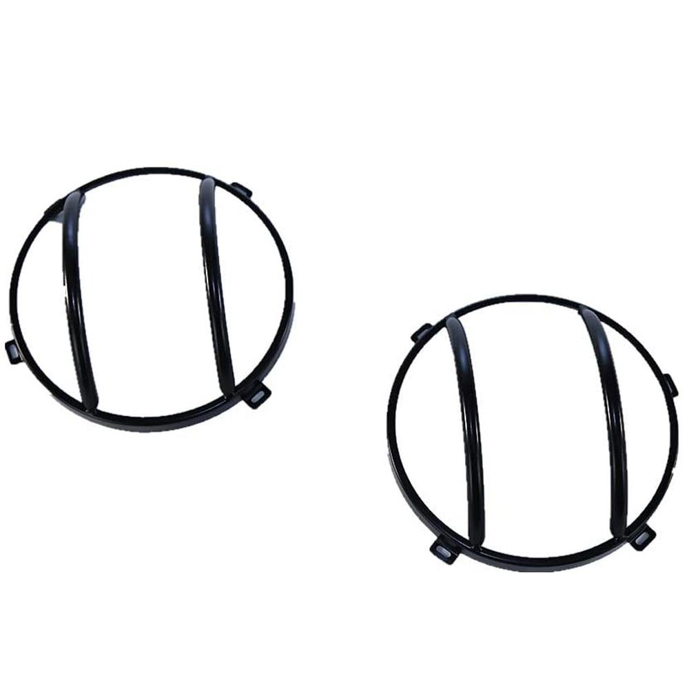 7" Светодиодная защита фары Защитный кожух Фара Лампа Защита света Крышка для Jeep Wrangler Unlimited JK 2007-2017