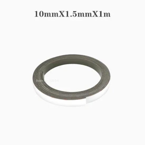 Прочная гибкая магнитная полоса, самоклеящаяся магнитная лента, резиновая магнитная лента, длина 39,37 дюйма