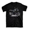 Мужская классическая футболка с японским мотоциклом Z900 RS, 100% хлопок, с круглым вырезом, мотоциклетная футболка, летняя, с коротким рукавом, повседневная футболка