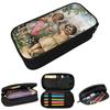 Kawaii Victorian Angel Vintage Rose Pencil Case for Boy Girl Gifts Pen Box Pencil Bag Stationery Supplies Pen Holder Bag