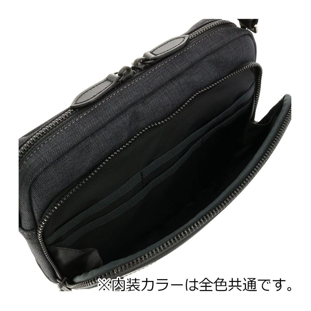 Сумка через плечо Quest 786101 Сделано в Японии Мини Плечо Водоотталкивающая Черная [Takeo Kikuchi] Мужская [01]