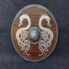 60.96 Cm Viking Jormungandr Serpent Shield Viking Series Battle-worn Shield Best Gift For Husband